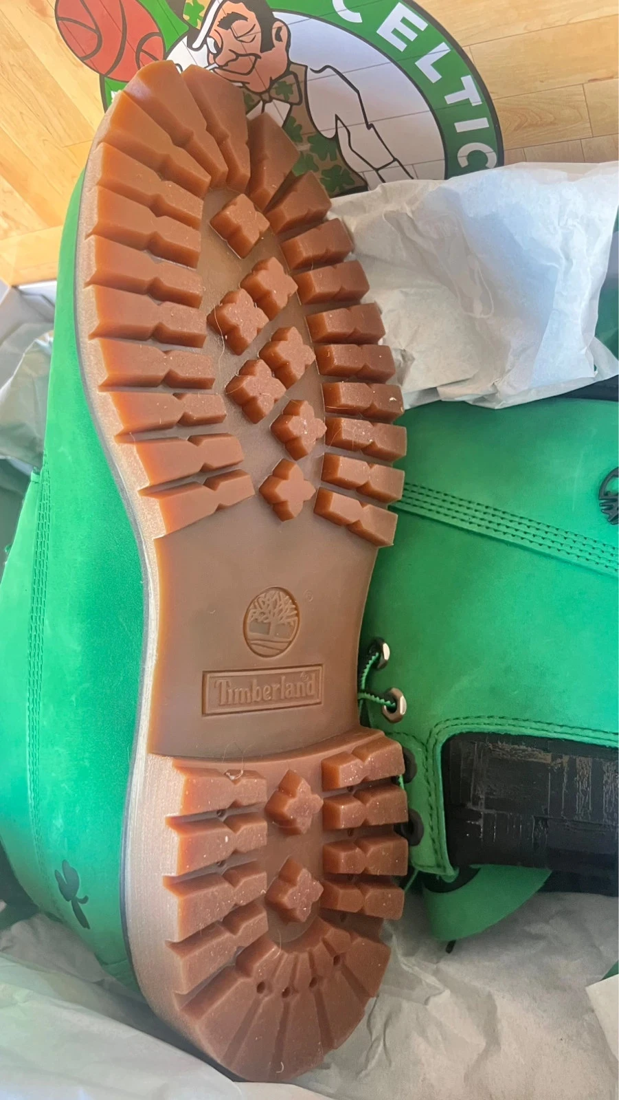 Timberland x Boston Celtics x NBA Edição Limitada Botas Impermeáveis – photo 9